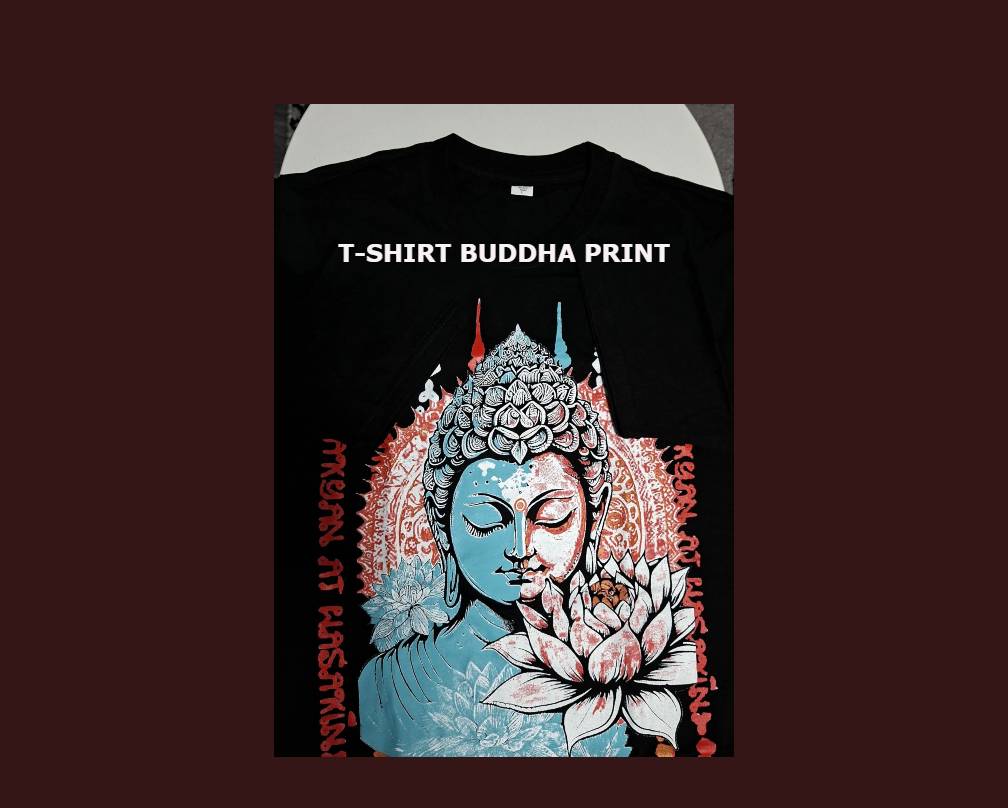 T-SHIRT BUDDHA PRINT (Large)
